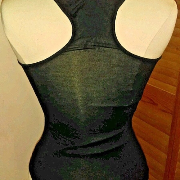 Miley Cyrus, Max Azria, Black Sequin, Racer, XS - Picture 3 of 4